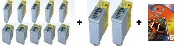 D48 10 PACK + 2 FREE + FREE PAPER